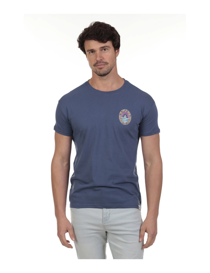 Time of Bocha - T-Shirt Homem Azul