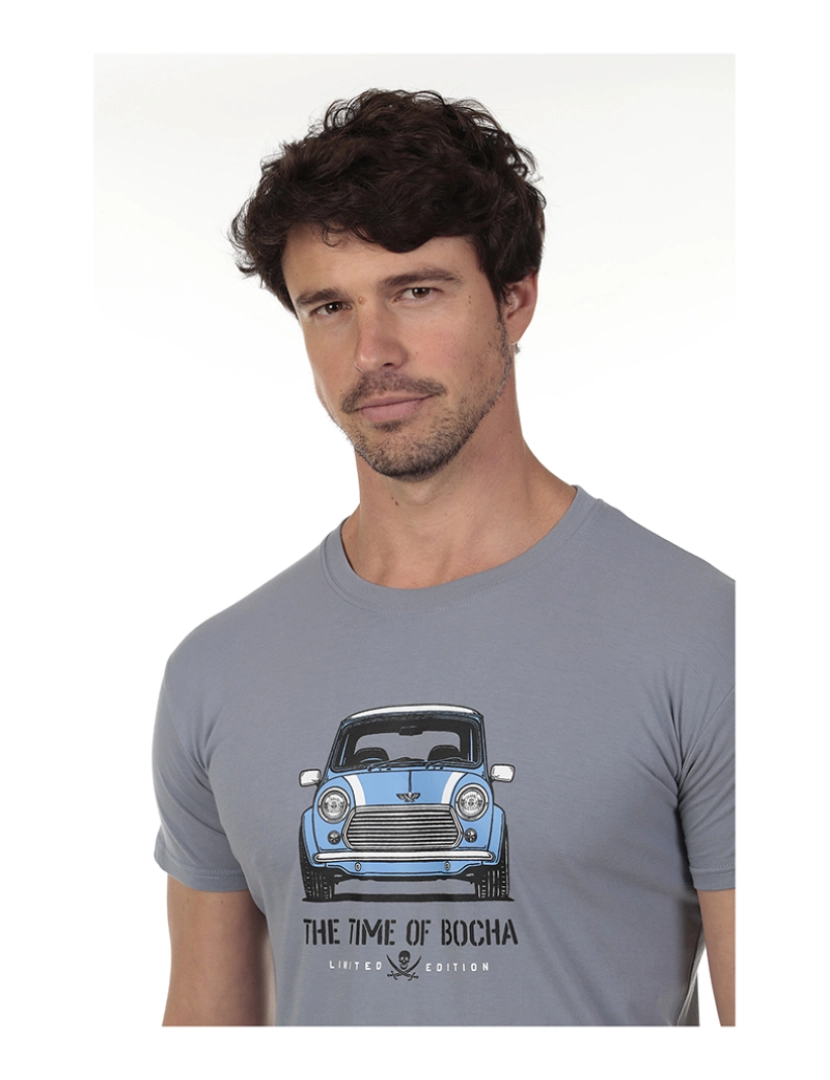 Time of Bocha - T-Shirt Homem Azul