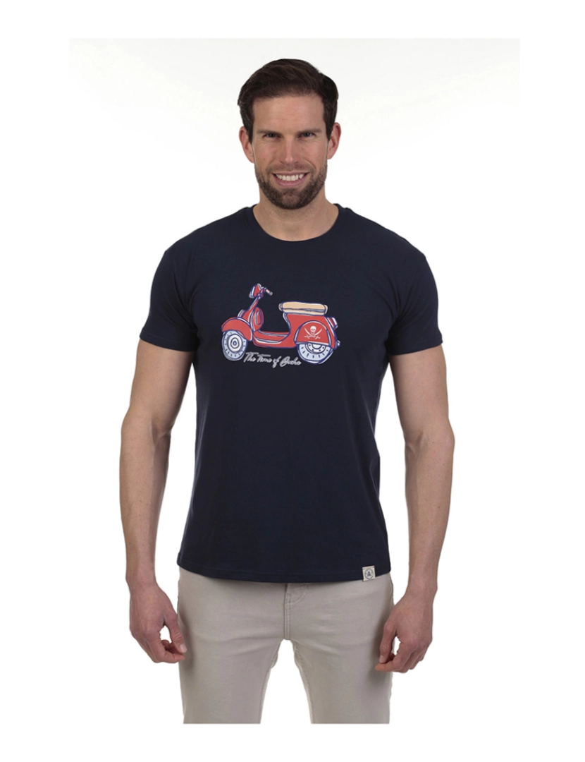Time of Bocha - T-Shirt Homem Azul
