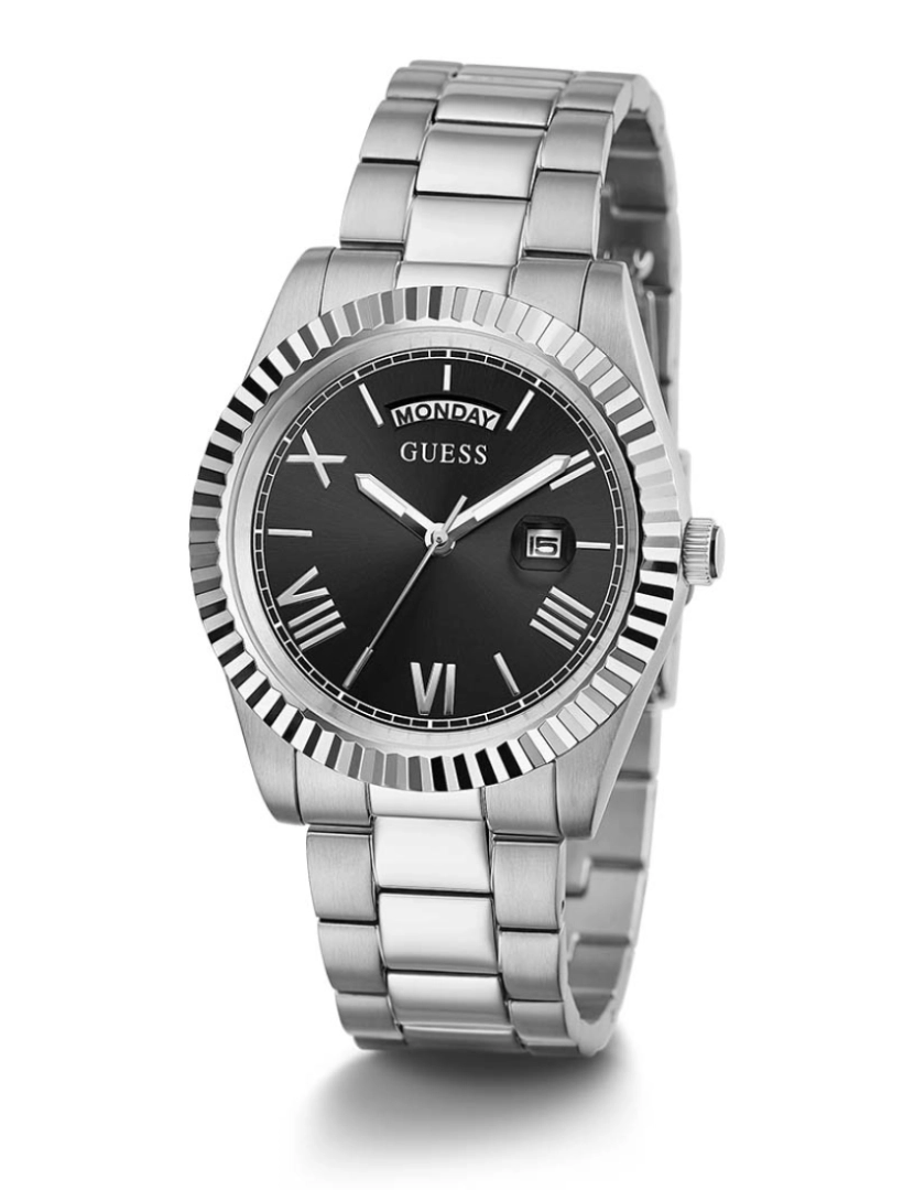 Guess - Relógio Homem Prateado