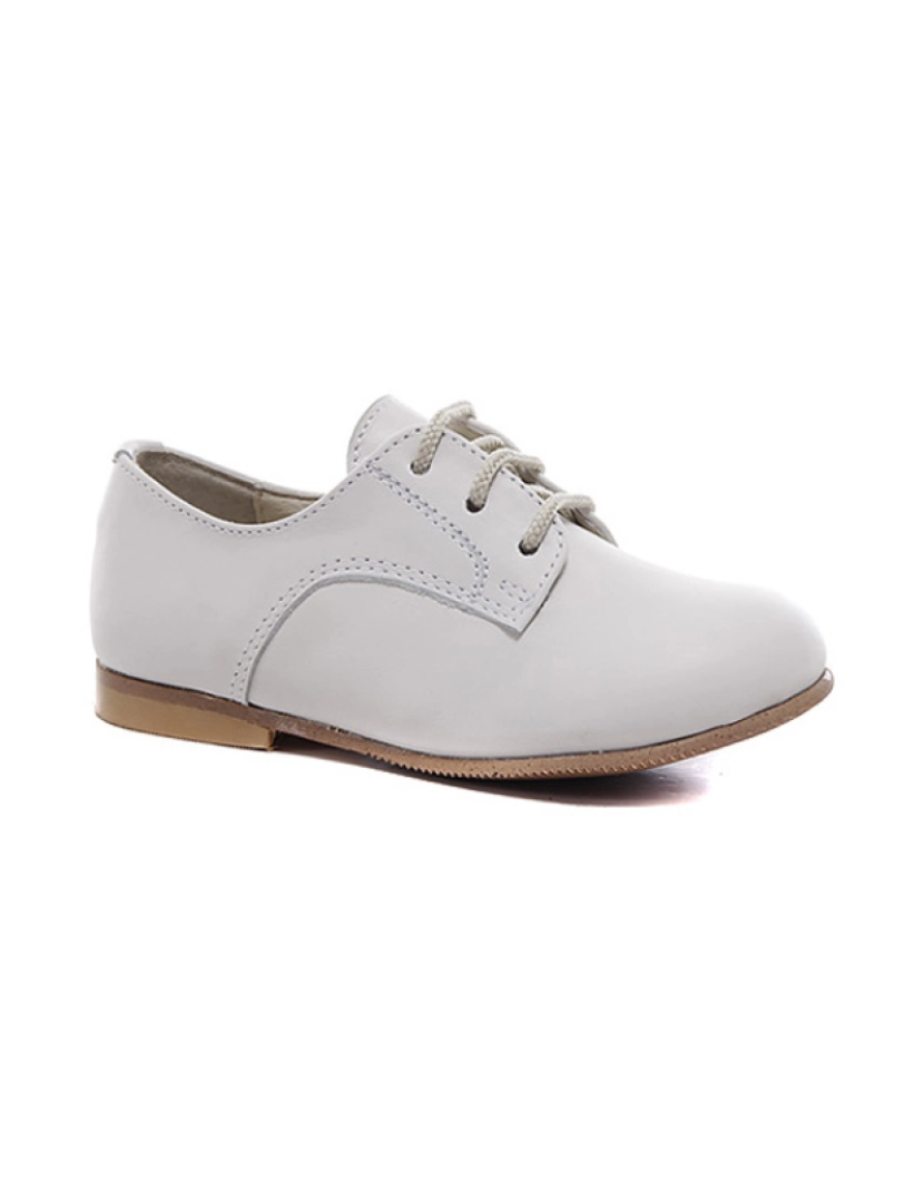 ShoeColours - Sapatos Feijão de Pele Branco