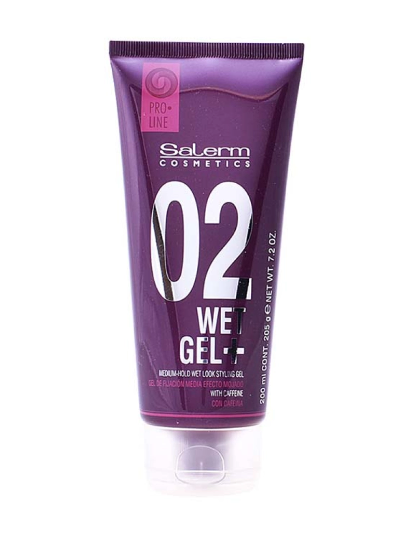 Salerm - Wet Gel+ Medium Hold Wet Look Styling Gel 200 Ml