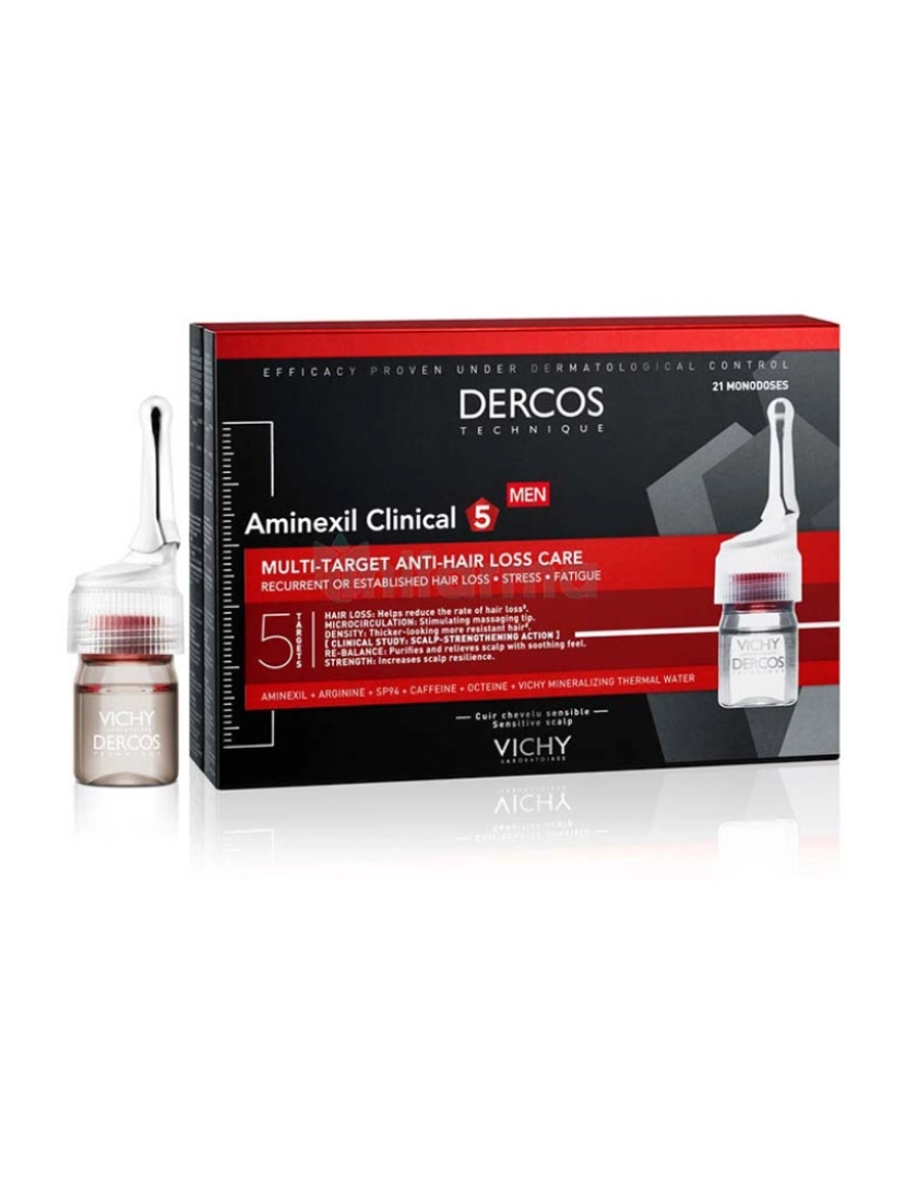 Vichy - Tratamento Clínico Aminexil Anti-Queda de Cabelo Dercos 21x6Ml