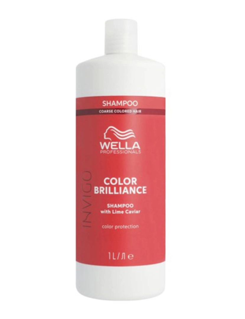 Wella Professionals - Invigo Color Brilliance Shampoo Coarse Hair 1000 Ml