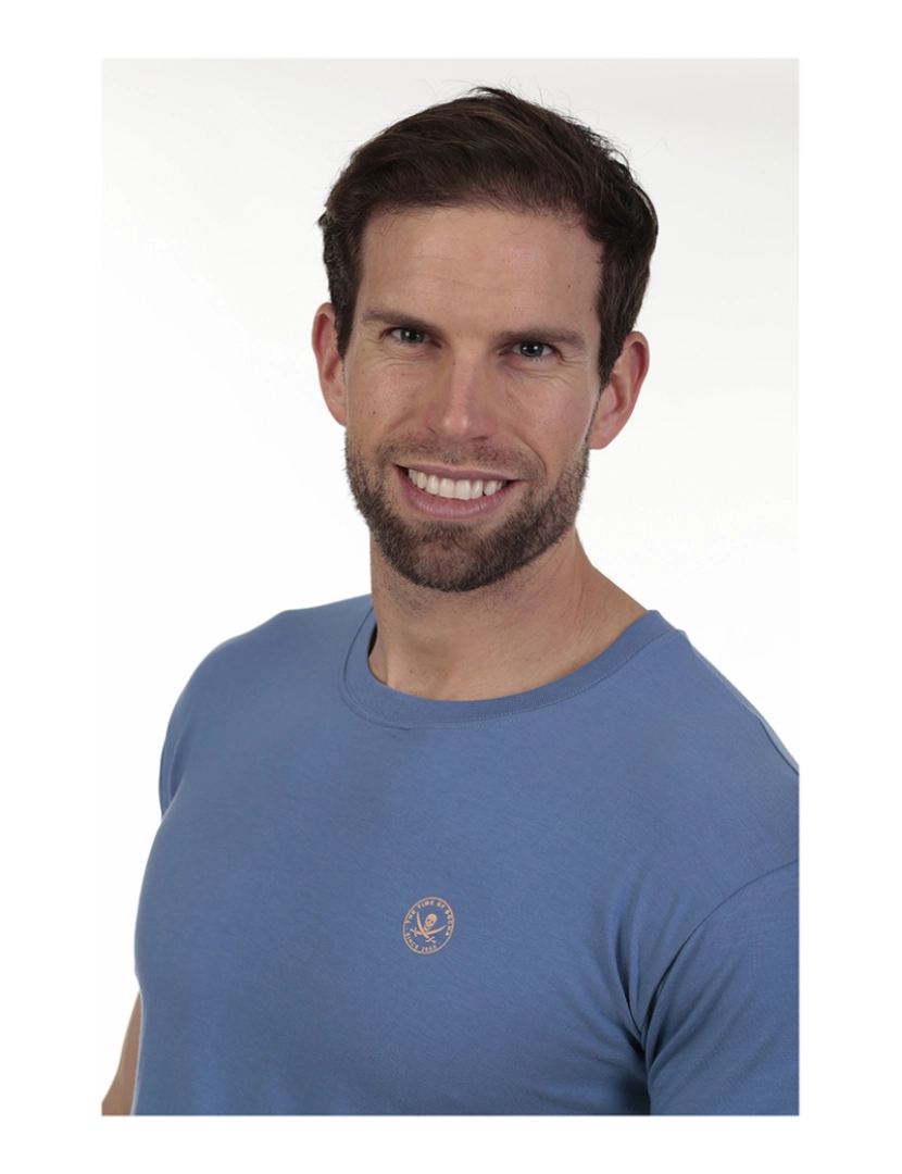 Time of Bocha - T-Shirt Homem Azul