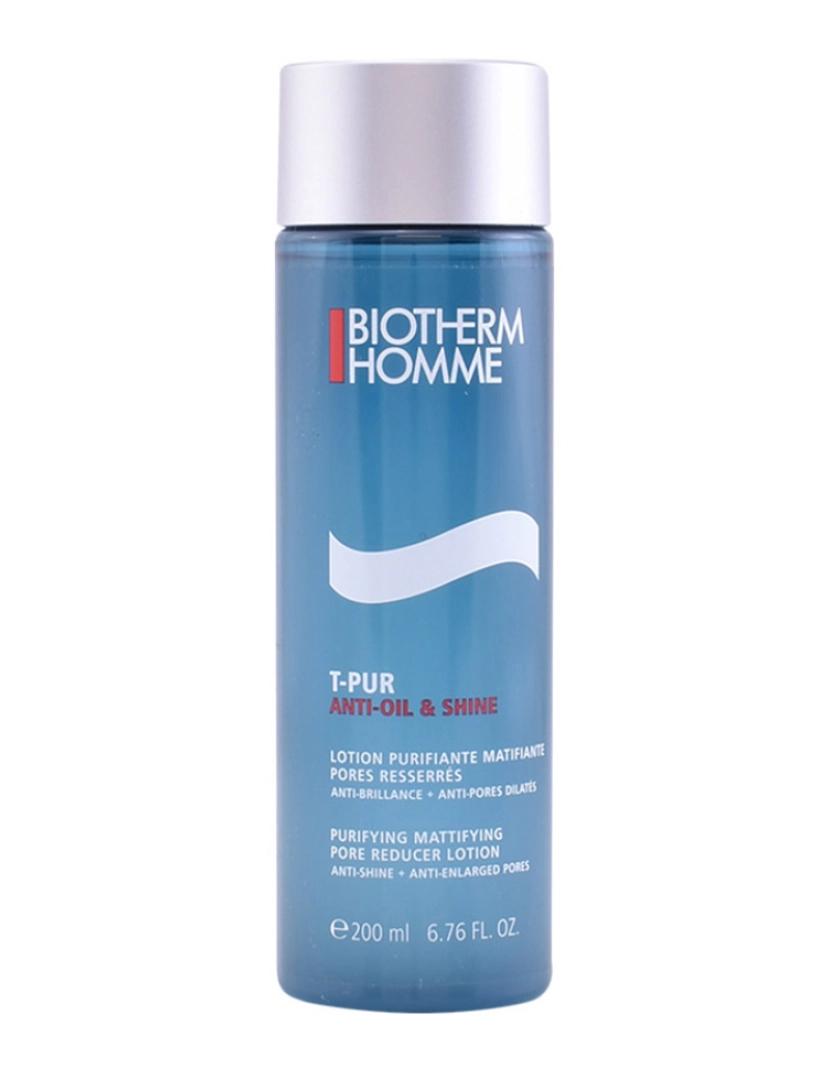 Biotherm - Loção Anti-Oleosidade & Brilho Biotherm T-Pur Homem 200Ml