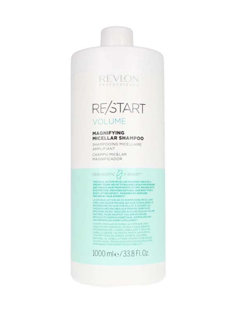 Revlon - Champô Volume Matificante Re-Start 1000Ml