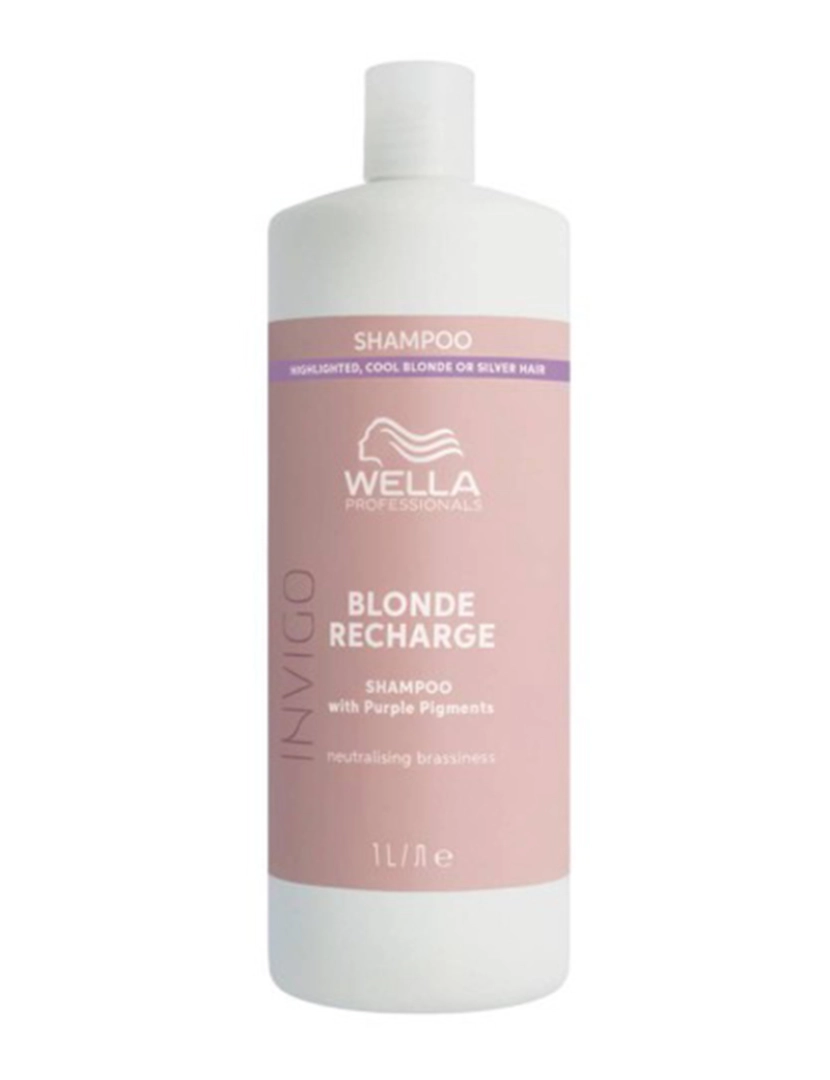 Wella Professionals - Invigo Blonde Recharge Shampoo 1000 Ml