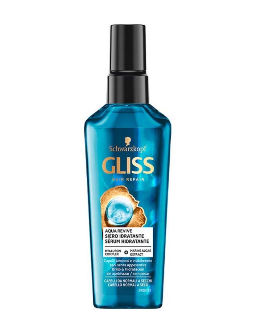 Schwarzkopf - GLISS AQUA REVIVE sérum hidratante 75 ml