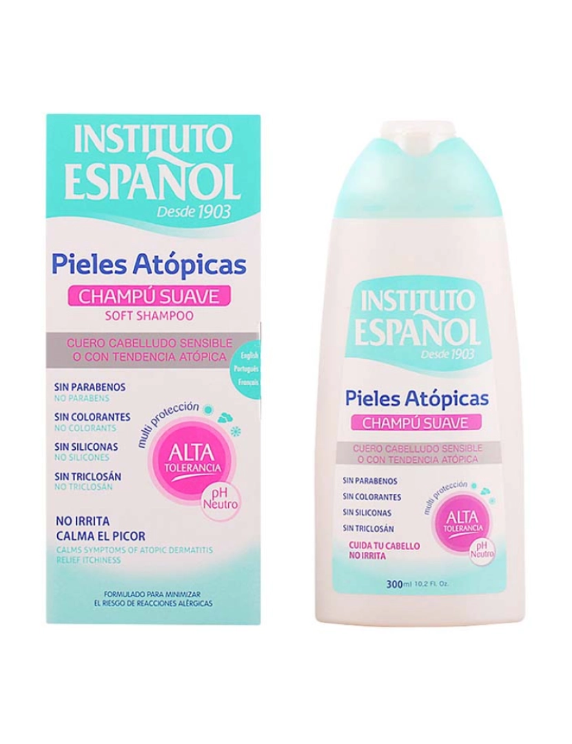 Instituto Español - Champô Suave Pele Atópica 300Ml