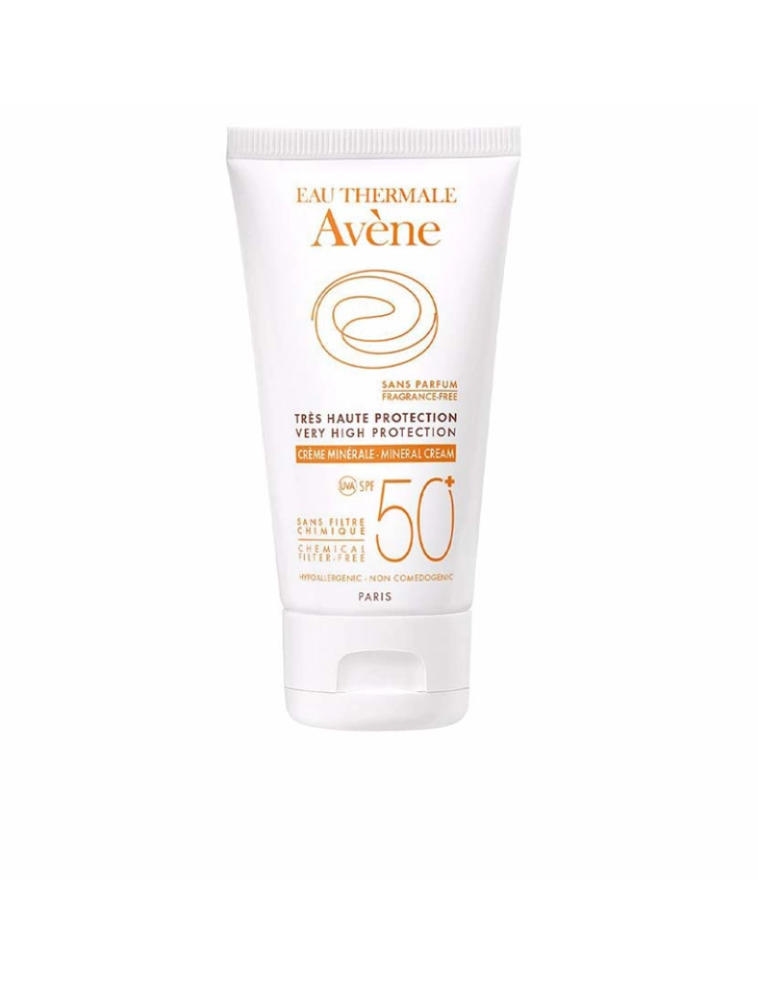 Avène - Solaire Haute Creme Mineral Protetor SPF50+ 50  ml