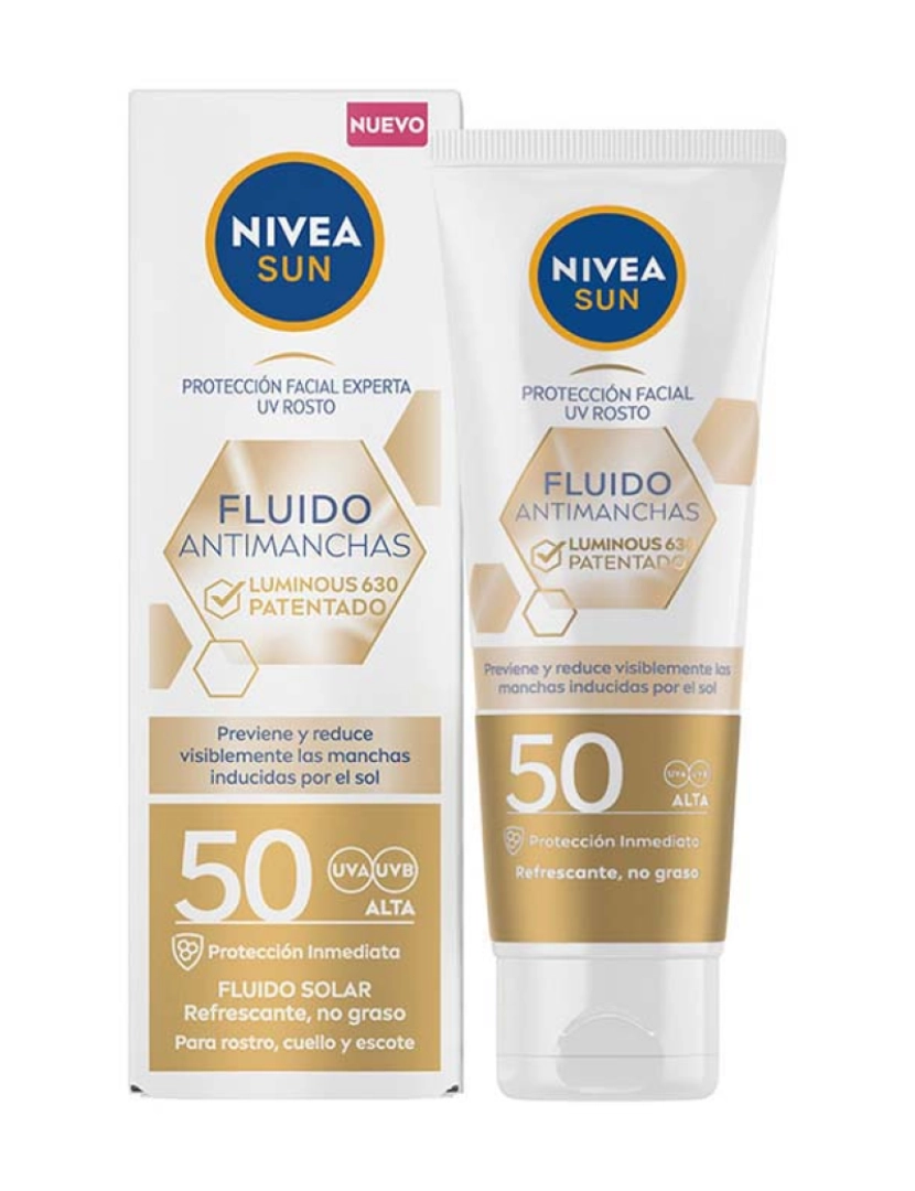 NIVEA - Sun Anti Manchas Facial Fluid SPF50 40  ml