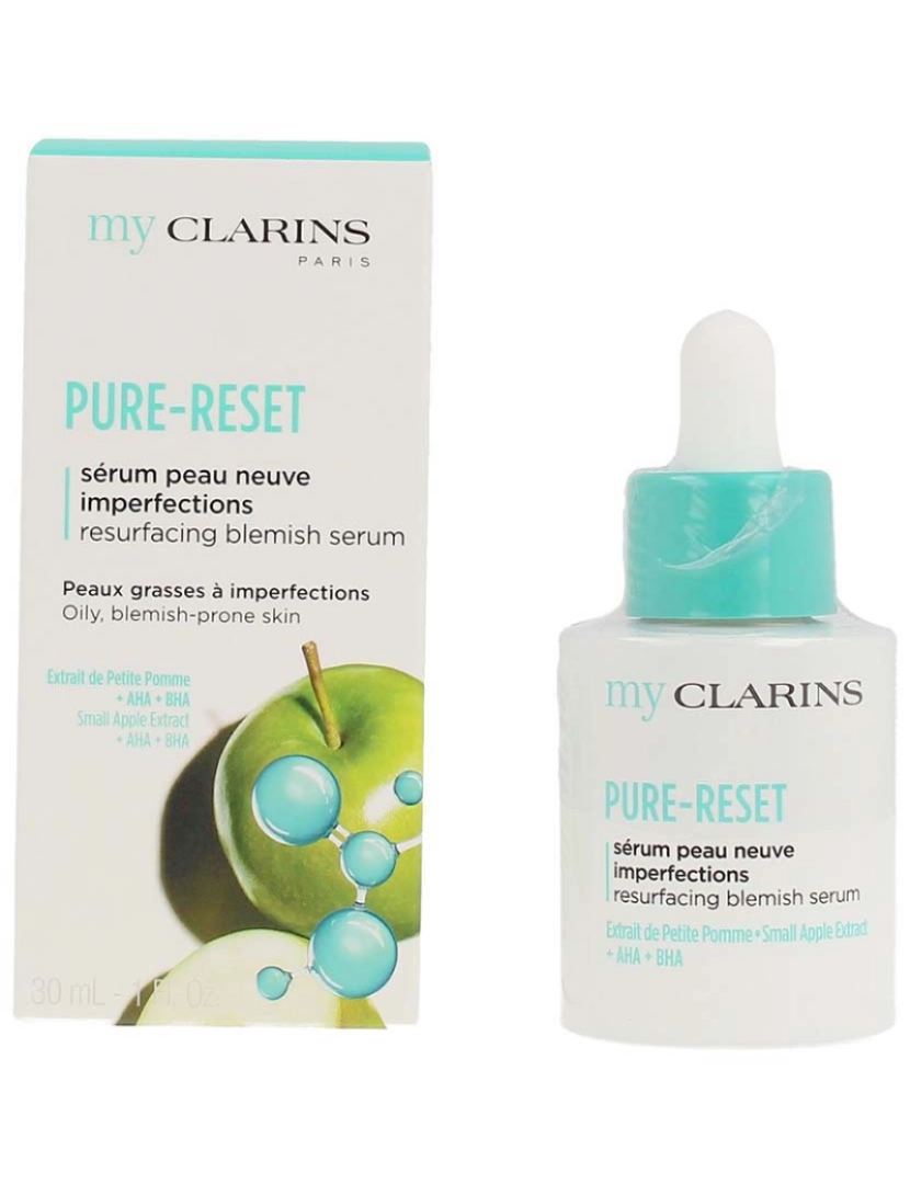 Clarins - Meu Clarins Pure-Reset New Skin Serum para Imperfeições 30 ml