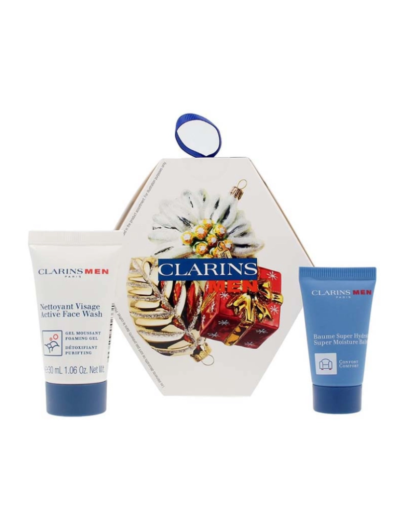 Clarins - Coffret de Bálsamo Hidratante Homem 3 Peças 