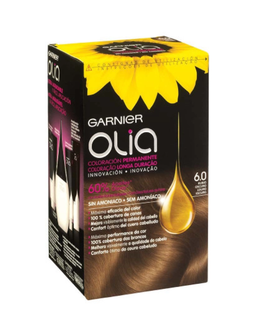 Garnier - Garnier Olia Coloração Permanente Tom 6.0 Louro Escuro