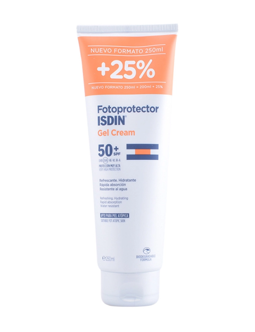 Isdin - Protetor Solar Creme Gel SPF50 200  ml